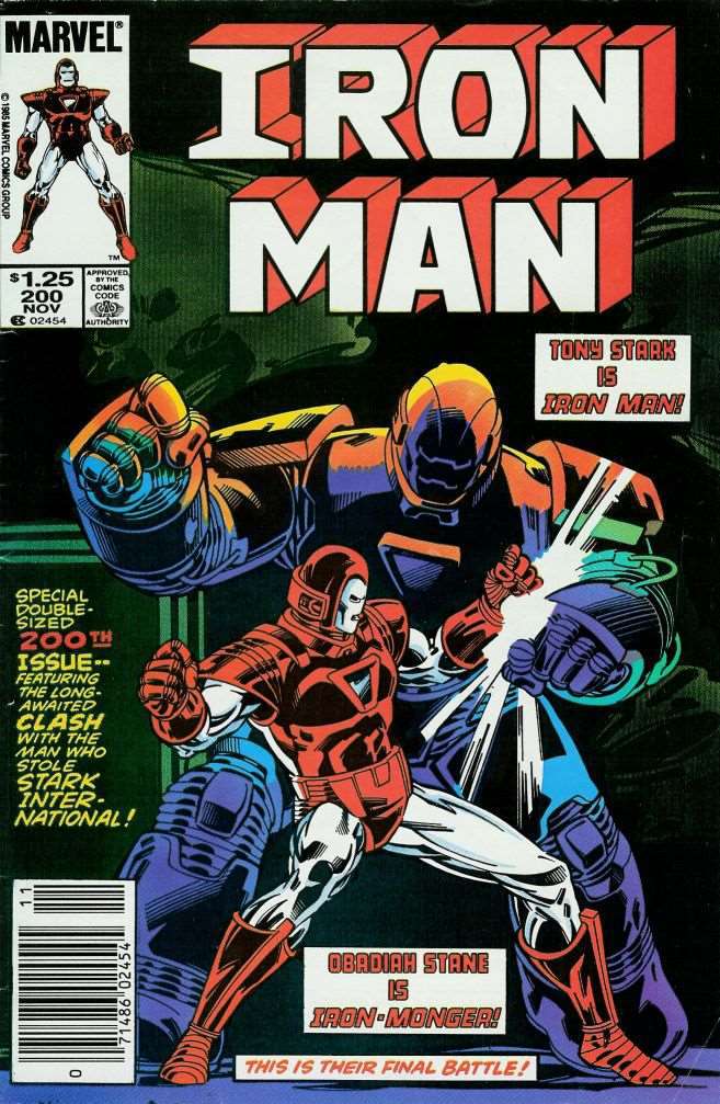 Iron Man (1st Series) #200 Newsstand Edition