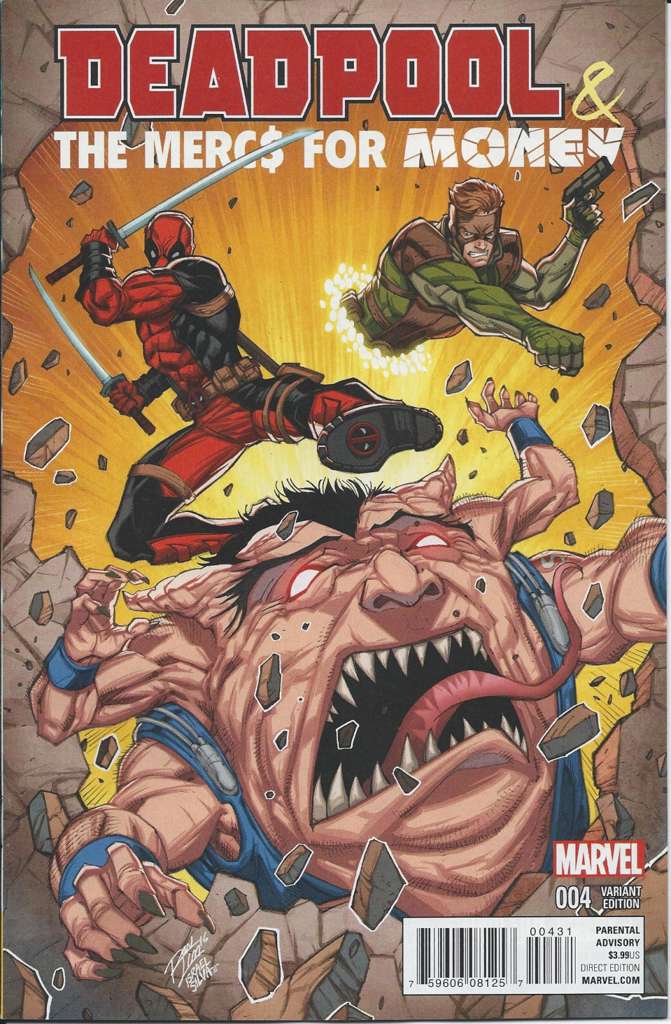 Deadpool & The Mercs For Money #4 Variation B