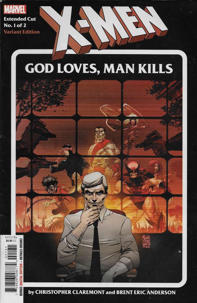 X-Men: God Loves, Man Kills Extended Cut #1 Variation B