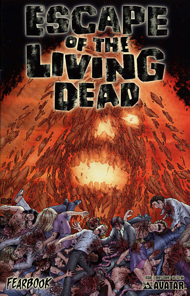 Escape of the Living Dead Fearbook #1 Variation C