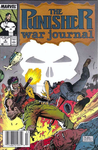 The Punisher War Journal #4 Newsstand Edition