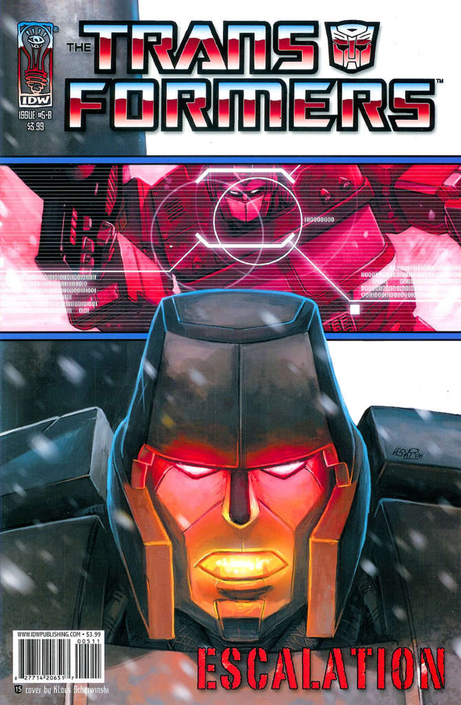 The Transformers: Escalation #5 Variation B