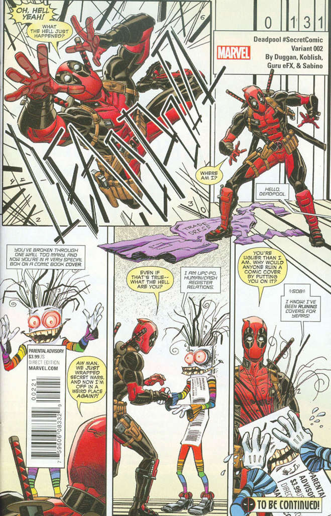 Deadpool (5th Series) #2 Variation A