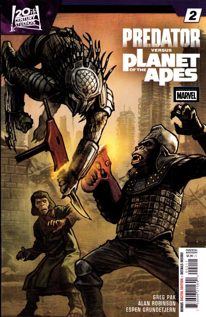 Predator vs. Planet of the Apes #2