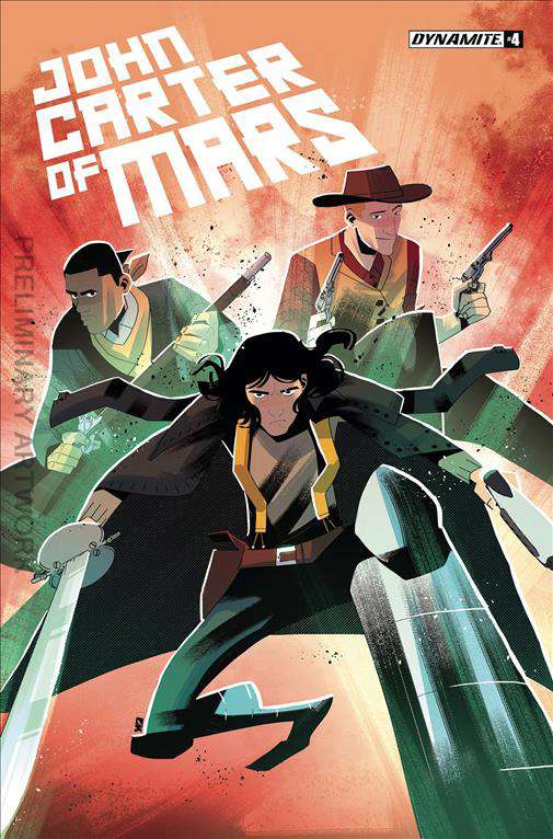 John Carter of Mars (Dynamite) #4 Variation D