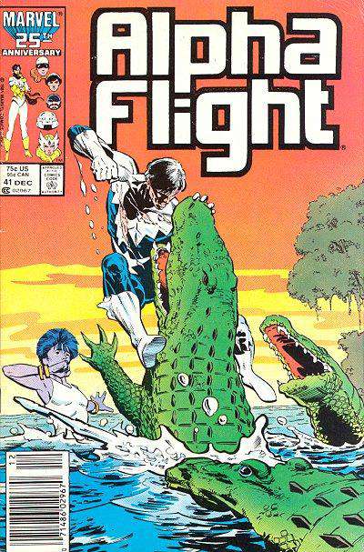 Alpha Flight (1st Series) #41 Newsstand Edition