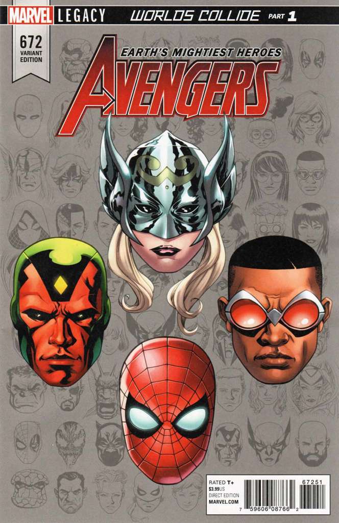 The Avengers #672 Variation B