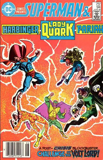 DC Comics Presents #94 Newsstand Edition