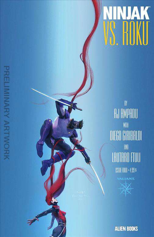 Ninjak Vs. Roku #4 Variation B