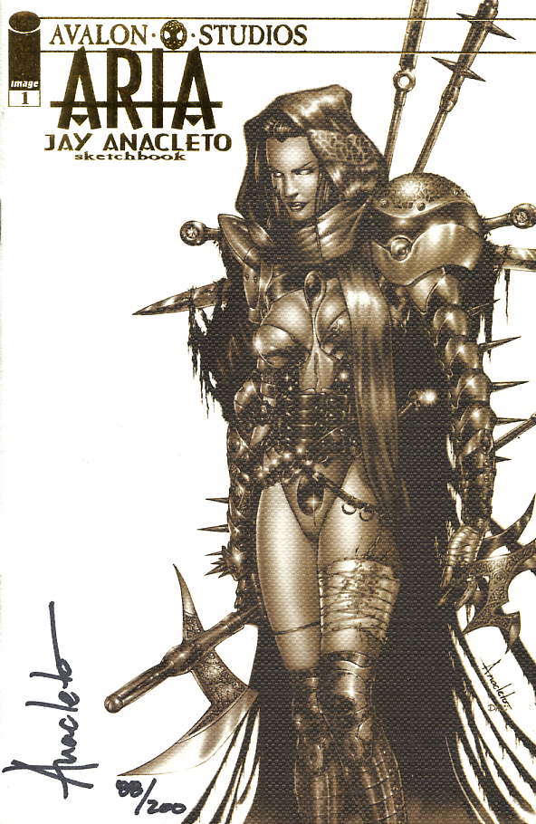 Jay Anacleto Sketchbook #1 Variation C