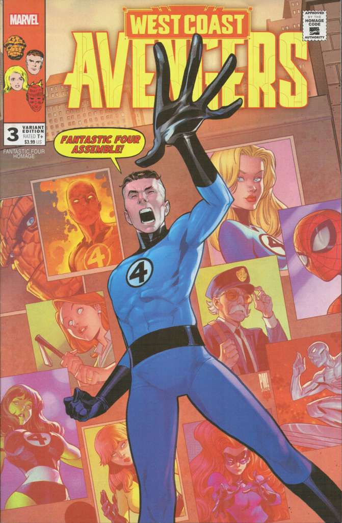 West Coast Avengers (3rd Series) #3 Variation C