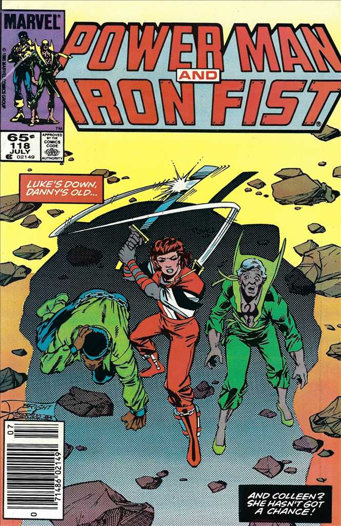 Power Man & Iron Fist #118 Newsstand Edition