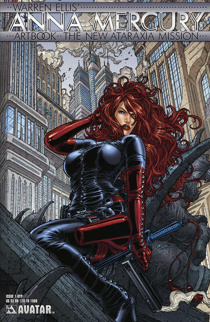 Anna Mercury Artbook: The New Ataraxia Mission #1 Variation E