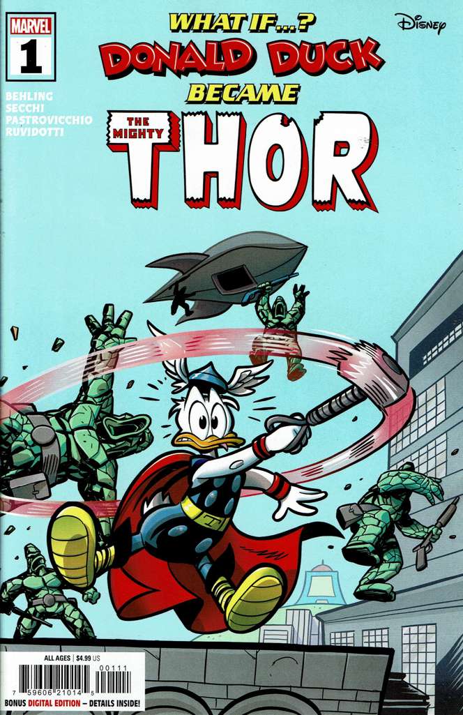 Marvel & Disney: What If…? Donald Duck Became Thor #1
