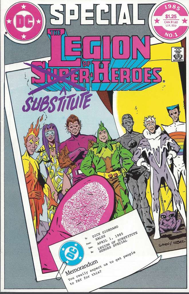 Legion of Substitute Heroes Special
