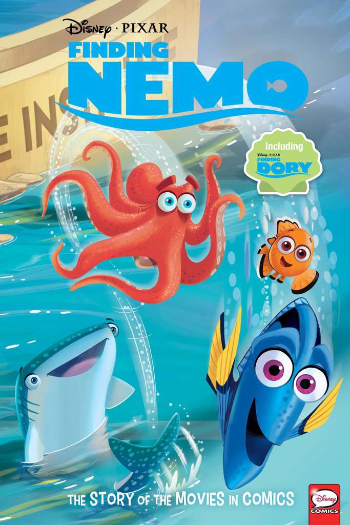 Disney/PIXAR Finding Nemo and Finding Dory: The Story of the Movie in Comics