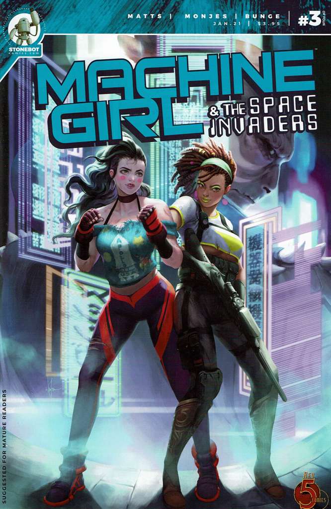Machine Girl & the Space Invaders #3