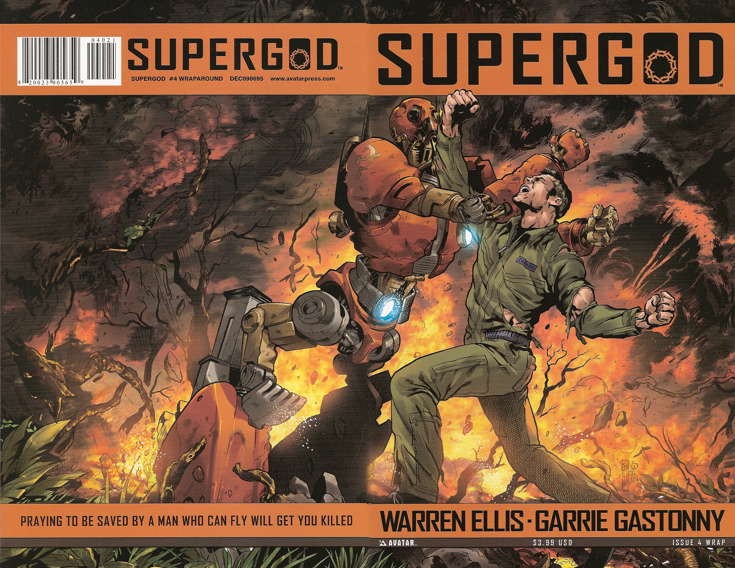 Supergod (Warren Ellis’…) #4 Variation A