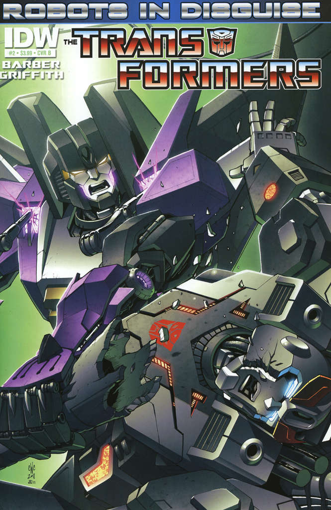 The Transformers: Robots in Disguise #2 Variation B