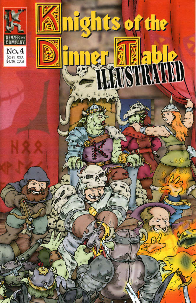 Knights of the Dinner Table Illustrated #4