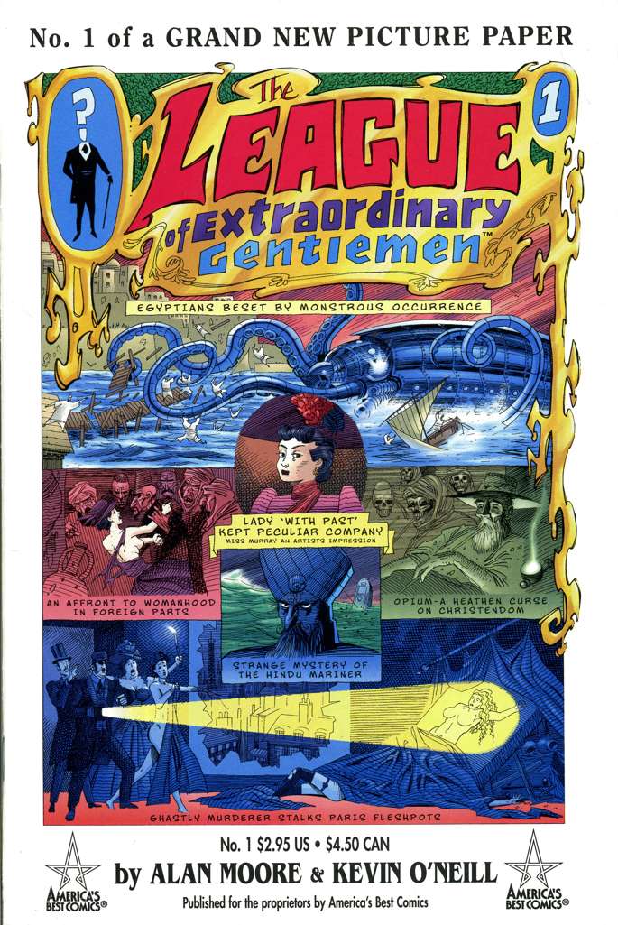 The League of Extraordinary Gentlemen #1 Variation B