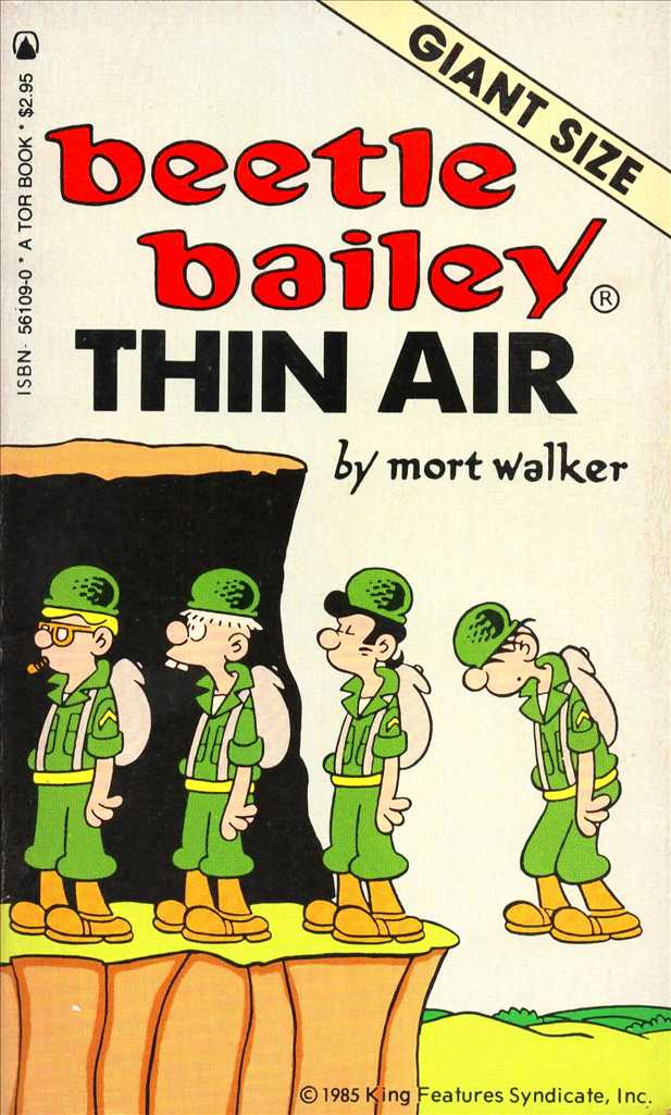 Beetle Bailey: Thin Air