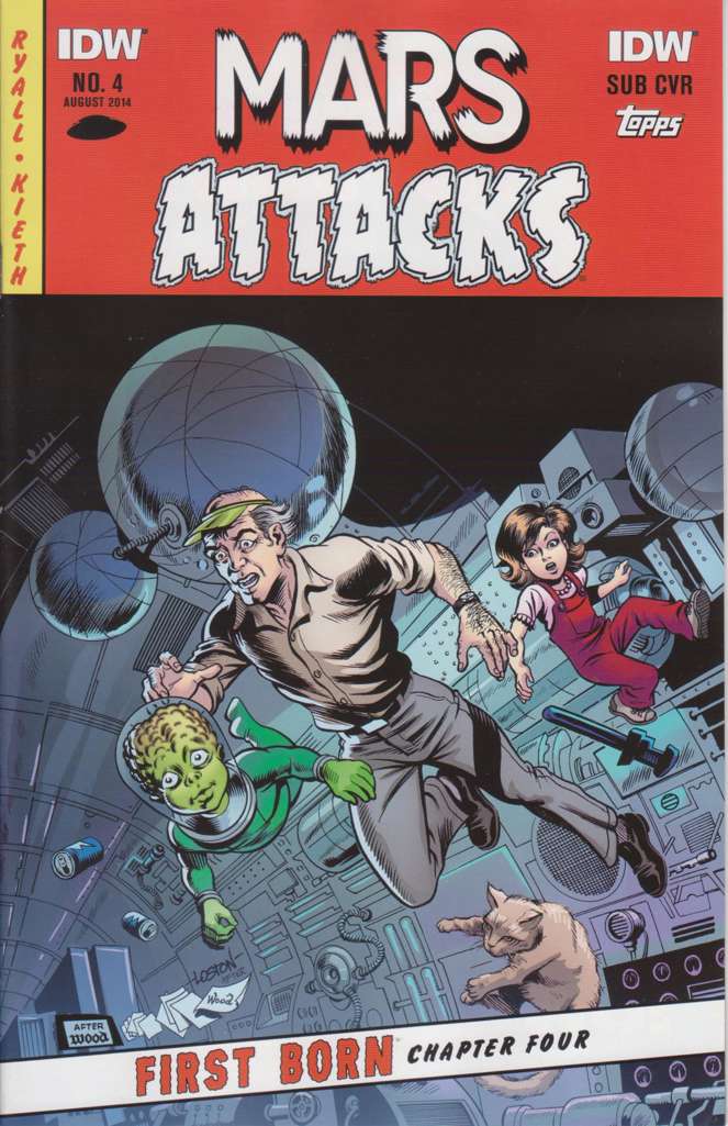 Mars Attacks First Born #4 Variation A