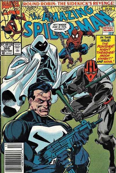 The Amazing Spider-Man #355 Newsstand Edition