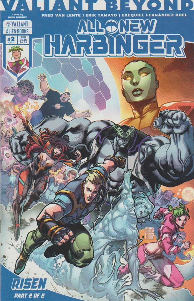 Valiant Beyond: All-New Harbinger #8 Variation A
