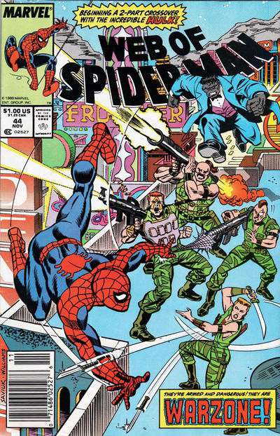 The Web of Spider-Man #44 Newsstand Edition