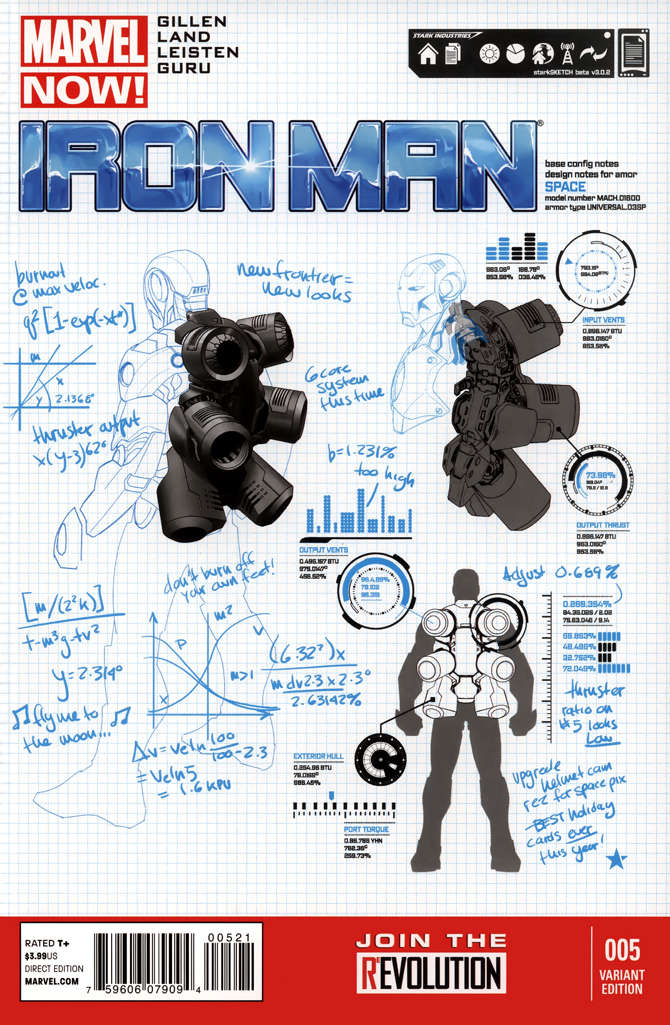 Iron Man (5th Series) #5 Variation A