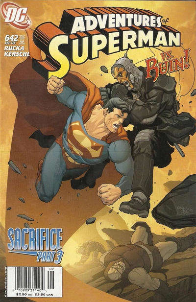 Adventures of Superman #642 Newsstand Edition