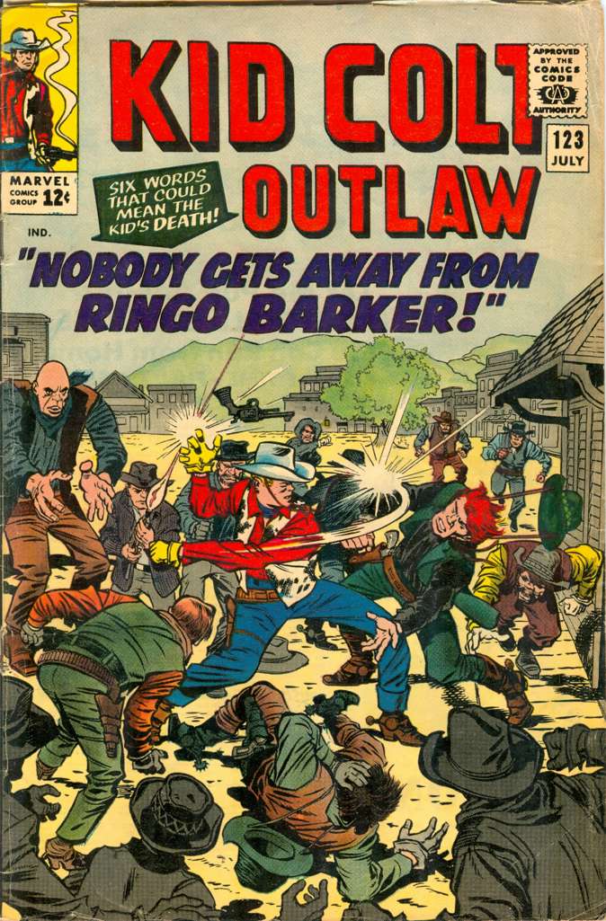 Kid Colt Outlaw #123