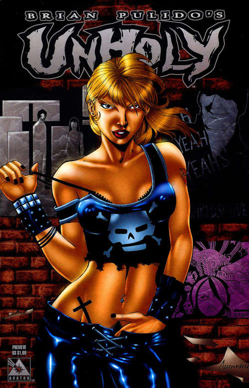 Unholy (Brian Pulido’s…) Ashcan #1 Variation F
