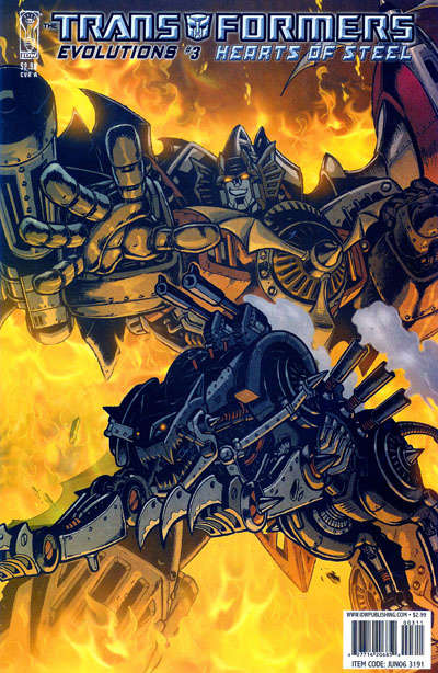 The Transformers: Evolutions #3 Variation A