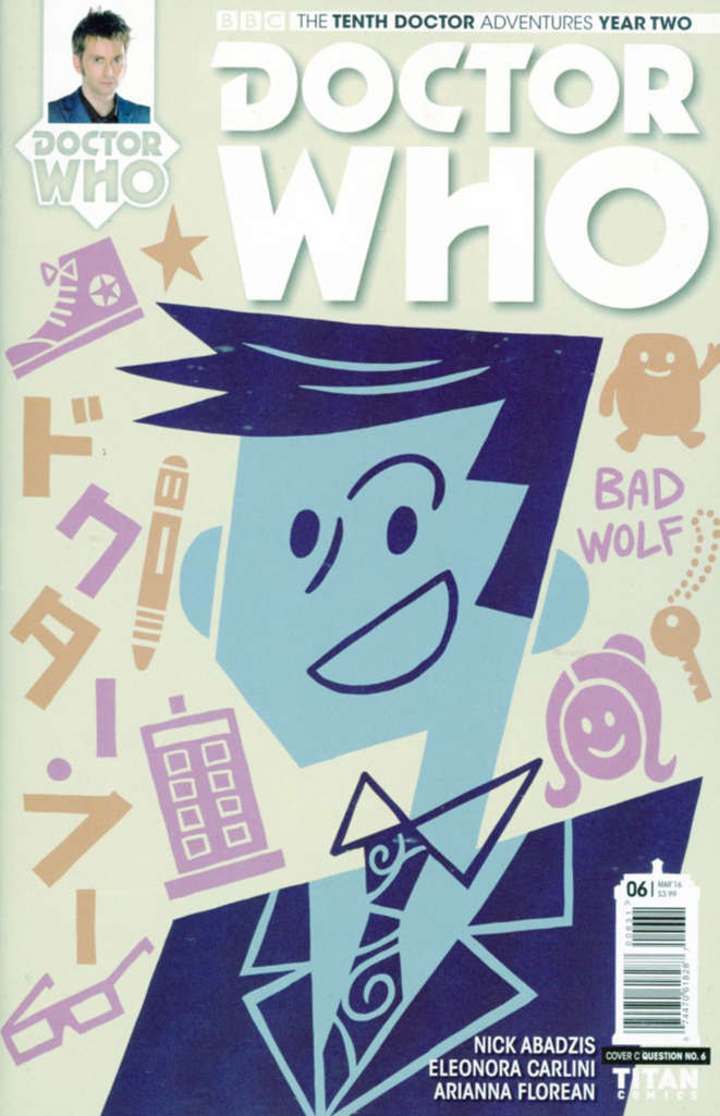 Doctor Who: The Tenth Doctor Year Two #6 Variation C