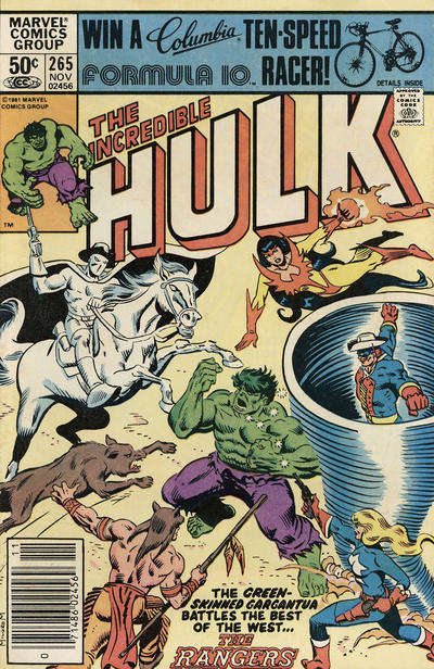 The Incredible Hulk #265 Newsstand Edition