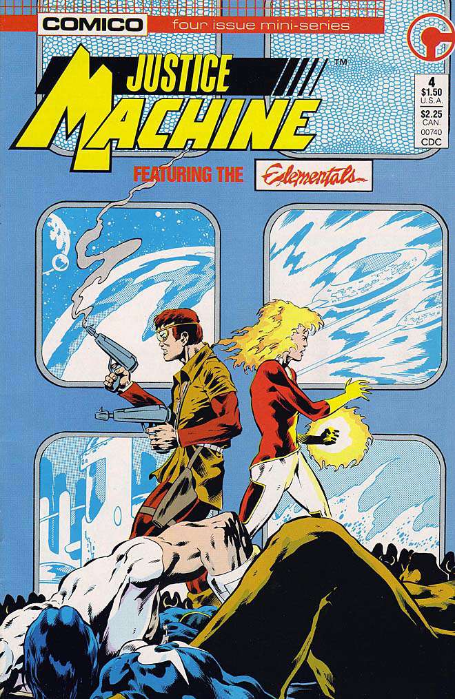 Justice Machine Featuring the Elementals #4