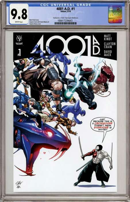 4001 A.D. #1 Variation D