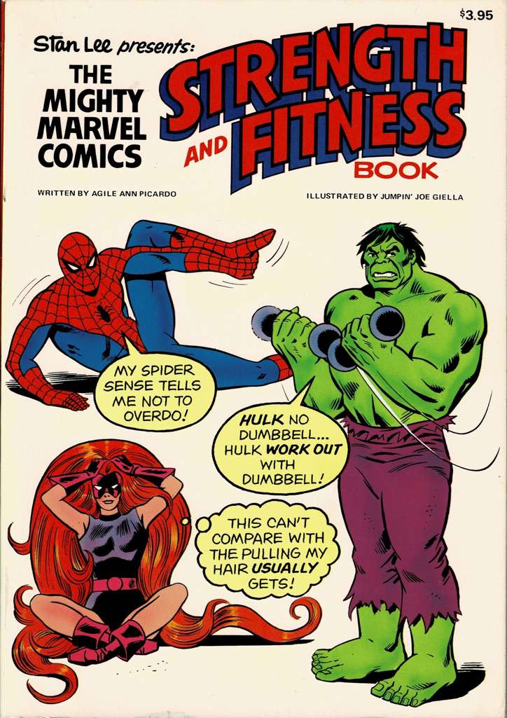 Mighty Marvel Comics Strength and Fitness Book Book #1