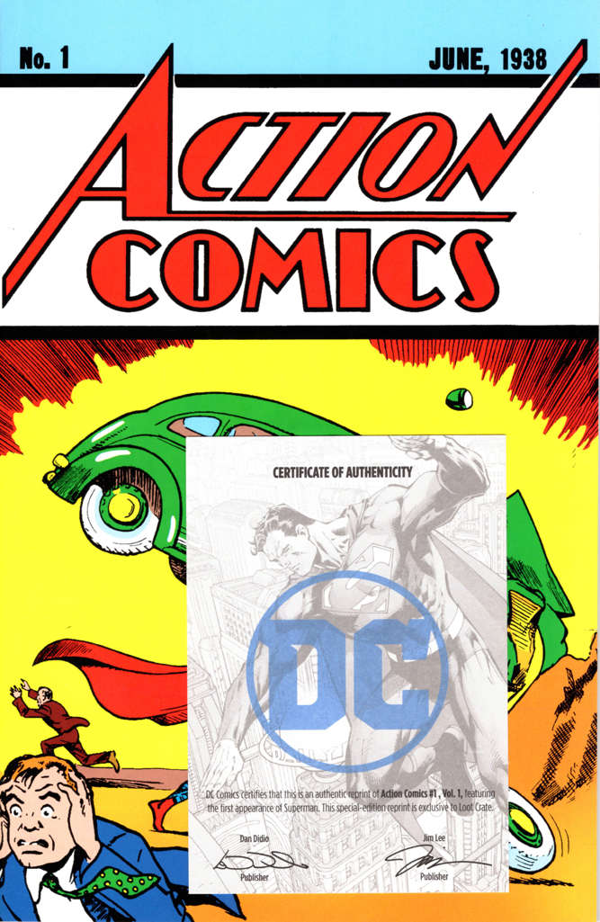 Action Comics #1  - 10th printing