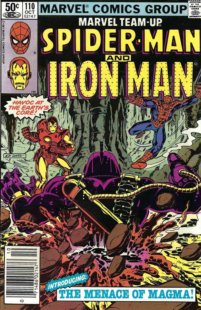 Marvel Team-Up #110 Newsstand Edition