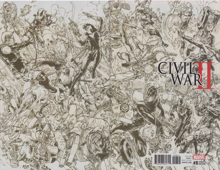 Civil War II #8 Variation C