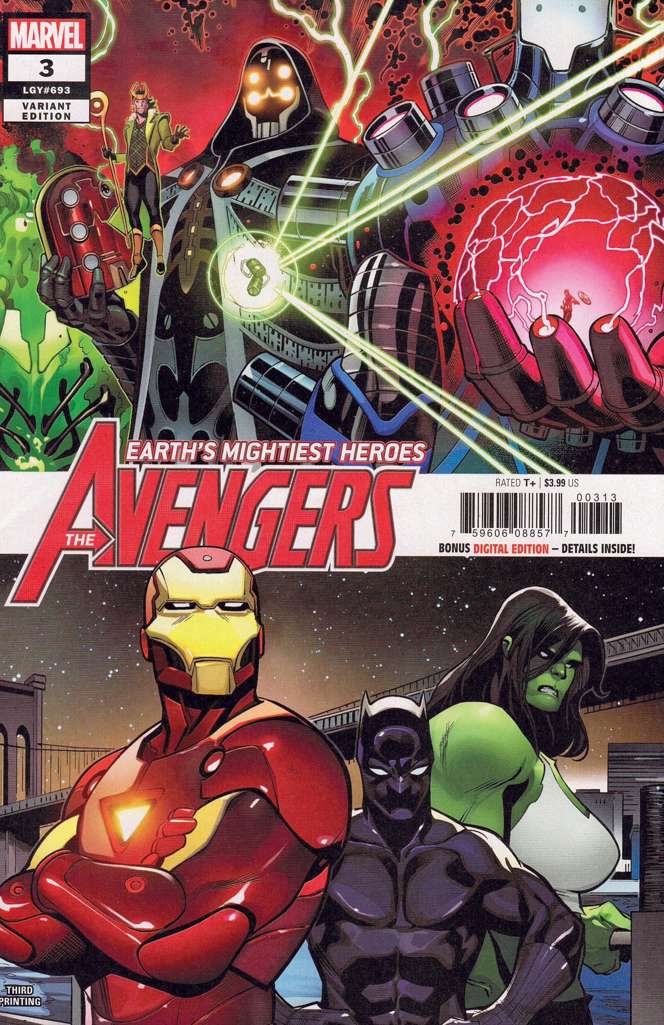 Avengers (8th Series) #3  - 3rd printing