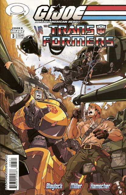 G.I. Joe vs. The Transformers #3 Variation B