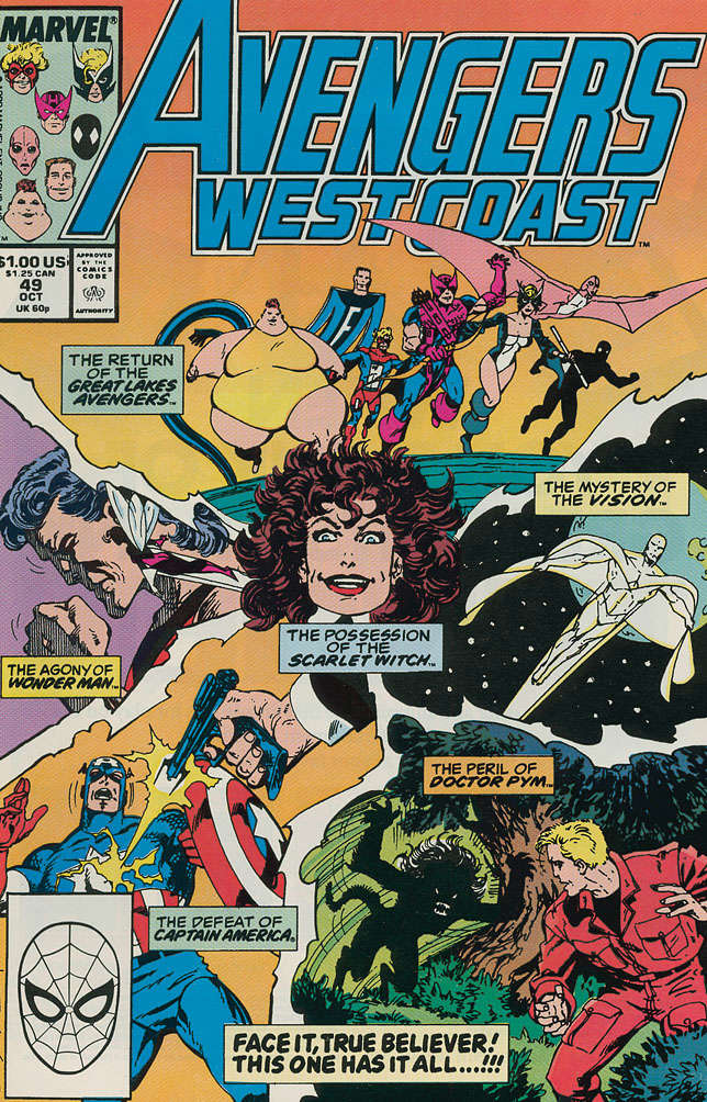 Avengers West Coast #49