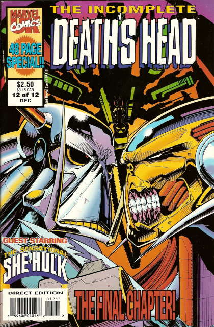 The Incomplete Death’s Head #12