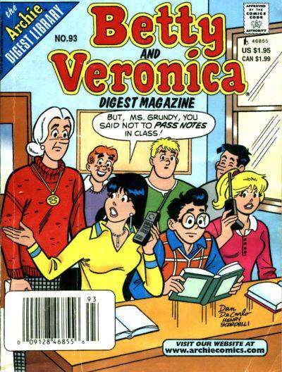 Betty and Veronica Digest Magazine #93