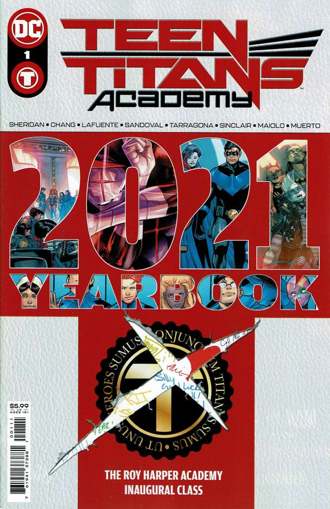Teen Titans Academy Yearbook #1