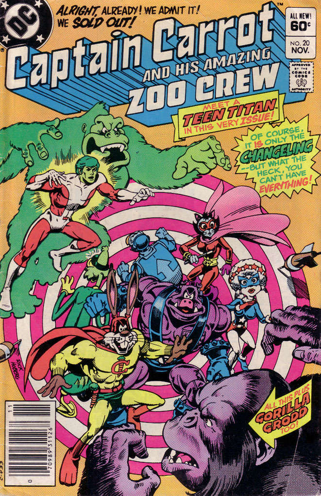 Captain Carrot and His Amazing Zoo Crew #20
